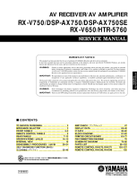 Yamaha HTR-5760 - Service Manual 